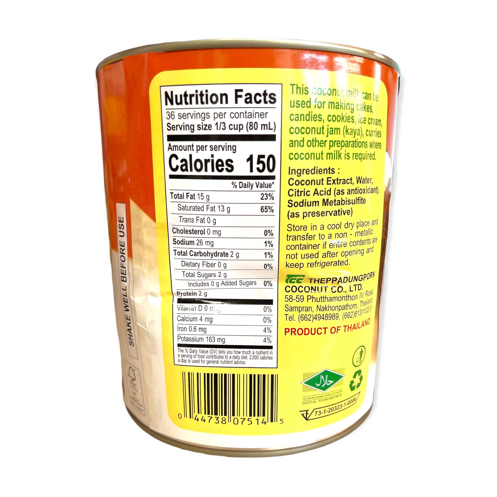 Chaokoh - Coconut Milk - 5 LBS