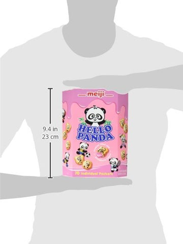Meiji Hello Panda Strawberry - 9.1 OZ - 10 Pack