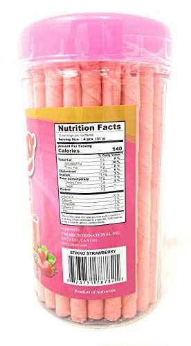 Stikko Strawberry Wafer Stick in Jar - 14.1 OZ
