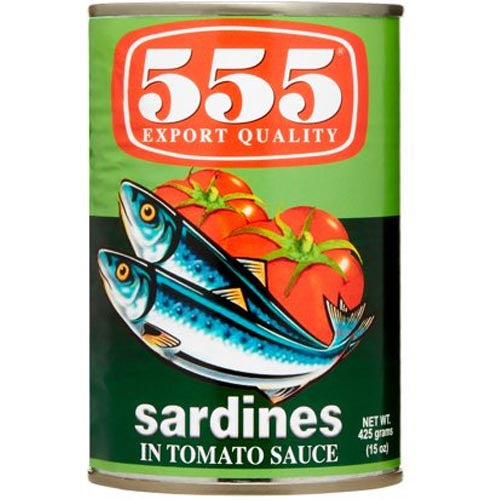 555 Sardines in Tomato Sauce