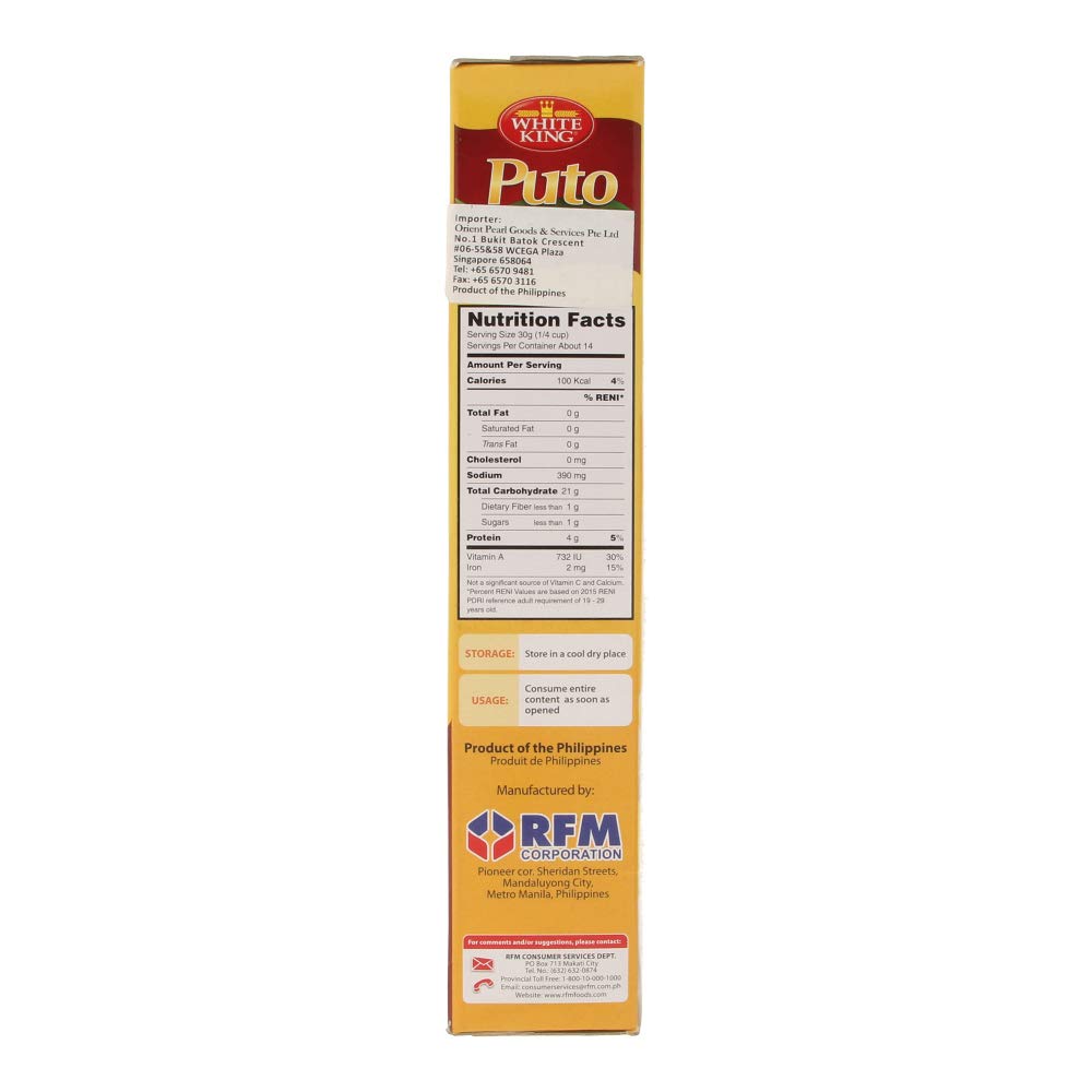 White King - Puto Cake Mix - 400g