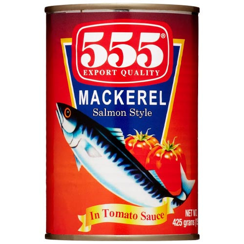 555 - Mackerel - Salmon Style In Tomato Sauce