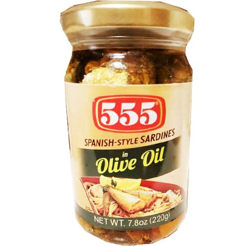 555 - Spanish Style Sardines in Olive Oil - 220 G