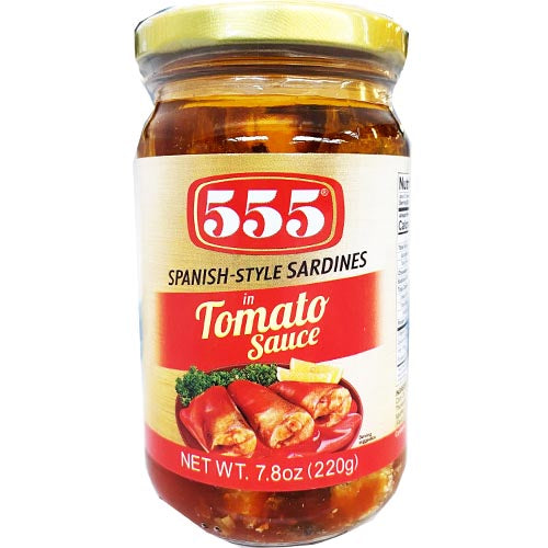 555 - Spanish Style Sardines in Tomato Sauce - 220 G