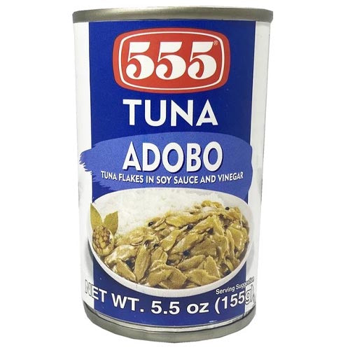 555 - Tuna Adobo - Tuna Flakes in Soy Sauce and Vinegar - 155 G
