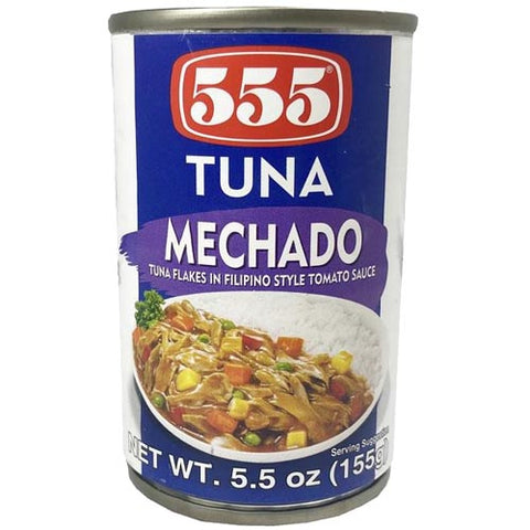 555 - Tuna Mechado - Tuna Flakes in Filipino Style Tomato Sauce - 155 G