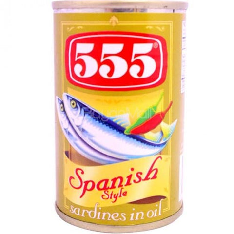 555 Sardines Spanish Style Sardines in Oil