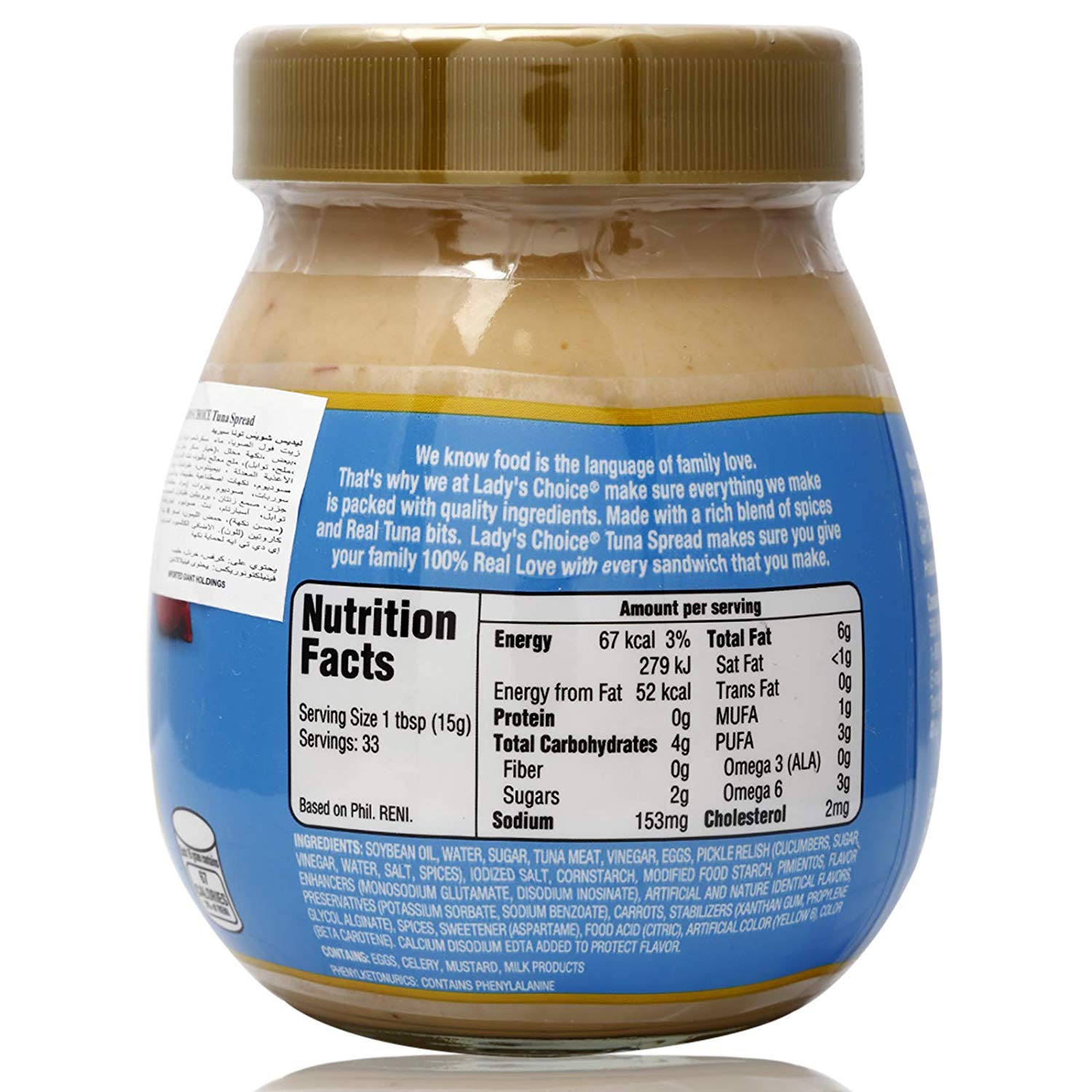 Lady's Choice - Tuna Spread with Real Tuna