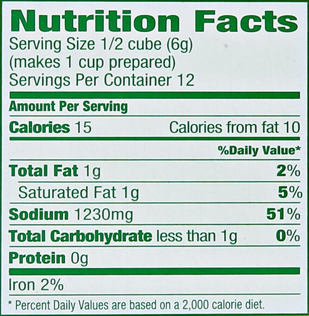 Knorr - Chicken Cube (Bouillon) - 2.5 OZ