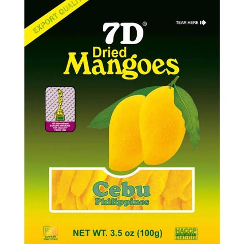 7D - Dried Mangoes - Cebu Philippines