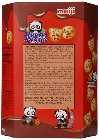 Meiji Hello Panda Chocolate - 9.1 OZ - 10 Pack
