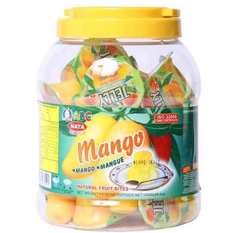 ABC Coconut Jelly Mango in Plastic Jar - 1000G