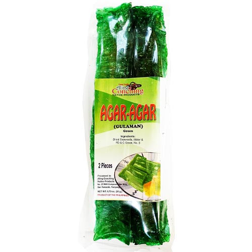 Aling Conching - Agar-Agar Gulaman Green - Dried Seaweeds- 20 G