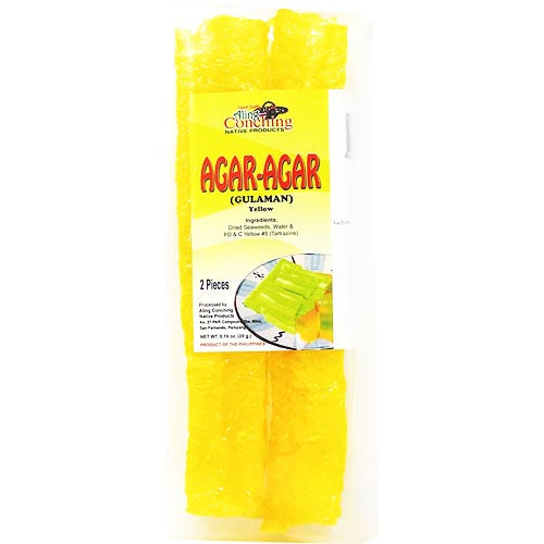Aling Conching - Agar-Agar Gulaman Yellow - Dried Seaweeds - 20 G