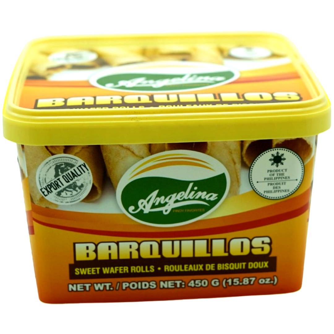 Angelina - Barquillos - Sweet Wafer Rolls - 450 G