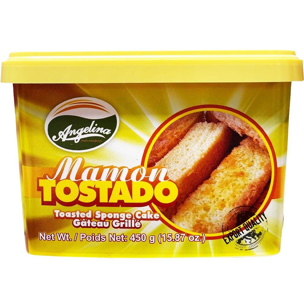 Angelina - Mamon Tostado - Toasted Sponge Cake - 450 G