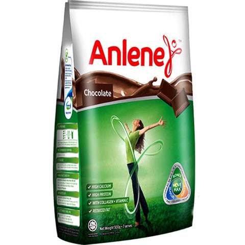 Anlene Low Fat Chocolate Milk Powder for Adults - 300 G