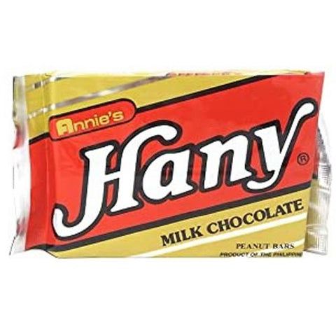 Annie's - Hany - Milk Chocolate - Peanut Bars - Chocnut - 24 Pieces - 240 G