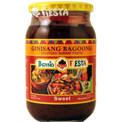 Barrio Fiesta - Ginisang Bagoong Sauteed Shrimp Paste - Sweet - 8.8 OZ