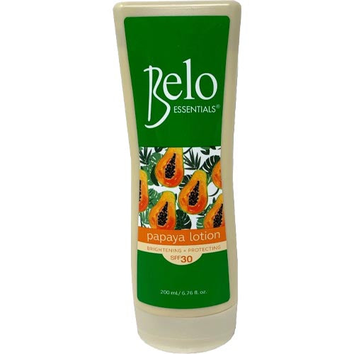 Belo Papaya Lotion Brightening Protection with SPF 30 200 ML Sukli Filipino Grocery