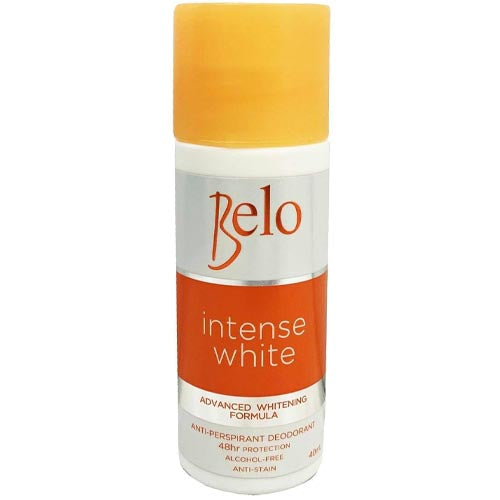 Belo Essentials - Intense White - Advanced Whitening Formula - Anti-Perspirant Deodorant - 40 ML