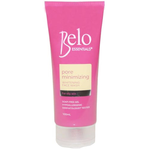 Belo Essentials - Pore Minimizing - Whitening Face Wash - Soap Free Gel - 100 ML