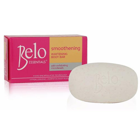 Belo Essentials - Smoothening Whitening Body Bar with Exfoliating Microbeads (Yellow) - 135 G