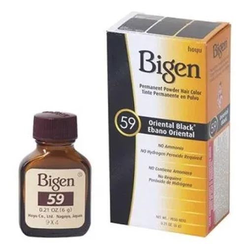 Bigen - Oriental Black - Permanent Powder Hair Color
