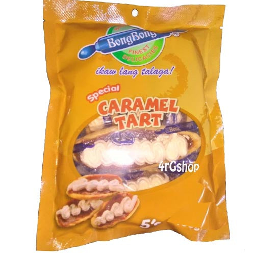 BongBong's - Special Caramel Tart - 6 Pieces - 135 G