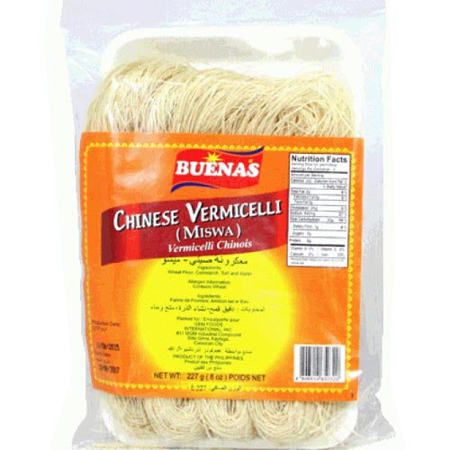 Buenas - Chinese Vermicelli - Miswa (In Styro) - 8 OZ