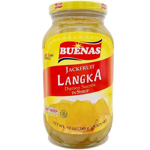 Buenas - Jackfruit - Langka - Durian in Syrup - 12 OZ