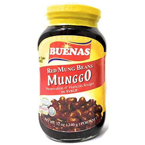 Buenas - Red Mung Beans Munggo in Syrup - 32 OZ