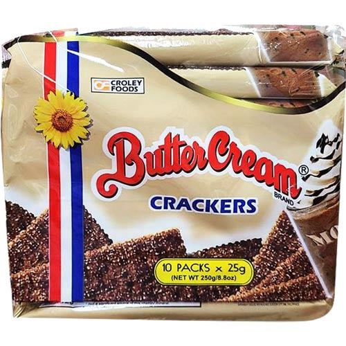 Butter Cream - Mocha Crackers - 10 Pack - 25 G - 8.8 OZ