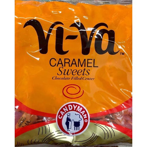 Candyman - Vi-Va - Caramel Sweets - Chocolate Filled Cream - 180 G
