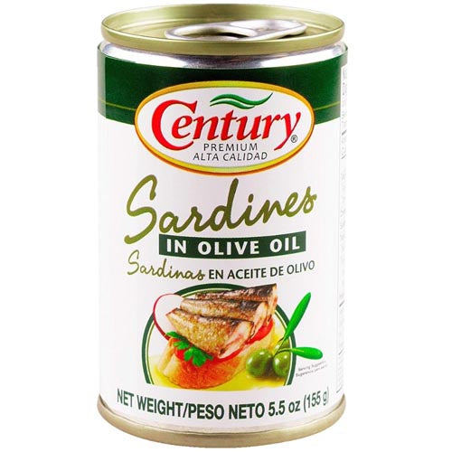 Century Premium - Sardines in Olive Oil - 155 G