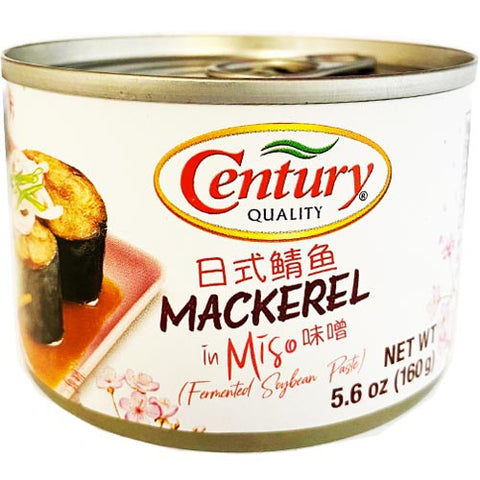 Century Quality - Japanese Mackerel in Miso - Fermented Soybeen Paste - 160 G