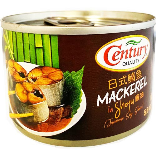 Century Quality - Japanese Mackerel in Shoyu - Japanese Soy Sauce - 160 G