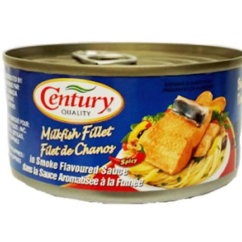 Century Quality - Milkfish Fillet in Smoked Flavored Sauce Spicy - 184 G
