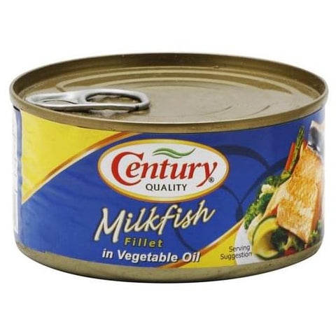 Century Quality - Milkfish Fillet in Vegetable Oil - 184 G