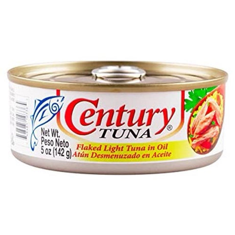 Century Tuna - Flaked Light Tuna in  Oil - 142 G