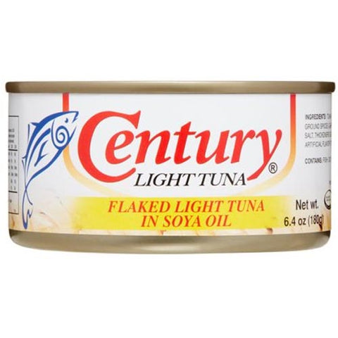 Century Tuna - Flaked Light in Soya Vegetable Oil - 180 G