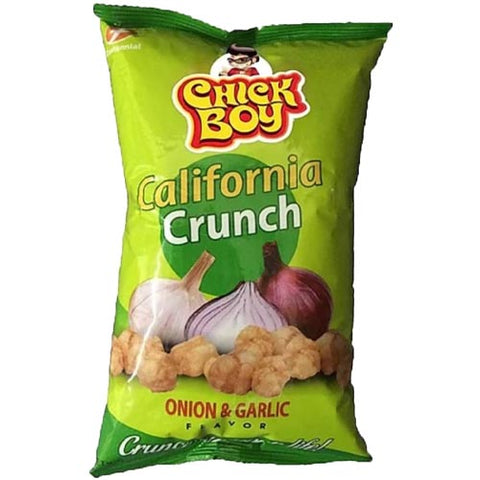 Chick Boy - California Crunch - Onion and Garlic Flavor - 100 G