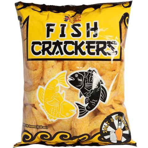 Chick Boy - Fish Crackers - Salt and Vinegar - 100 G
