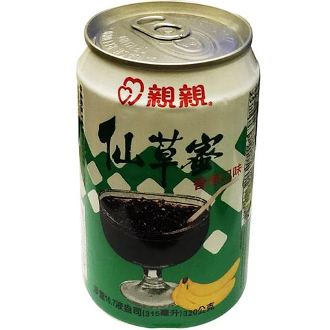 Chin Chin - Banana Flavour - Grass Jelly Drink - 320 G