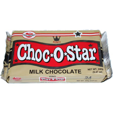 Chocoworld - King - ChocoStar - Milk Chocolate - 24 Pieces - 240 G
