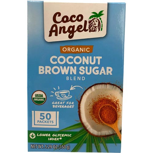Coco Angel - Organic Coconut Brown Sugar Blend - 50 Packets