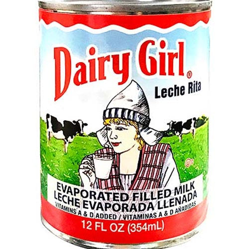 Dairy Girl - Leche Rita - Evaporated Filled Milk - 12 FL OZ