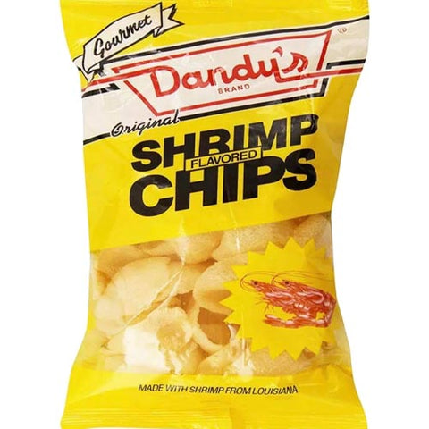 Dandy's Brand - Original Shrimp Flavored Chips - 2.25 OZ
