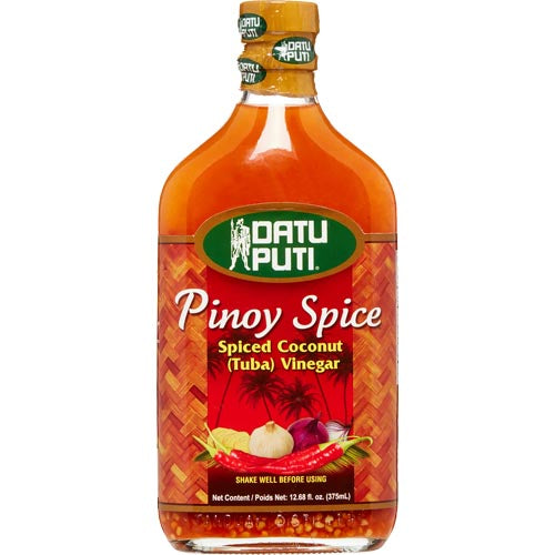 Datu Puti - Pinoy Spice (Kurat) - Spiced Coconut Tuba Vinegar - 12.68 FL OZ