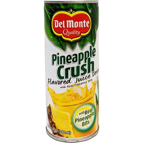 Del Monte Quality - Pineapple Crush Flavored Juice with Real Pineapple Bits - 240 ML